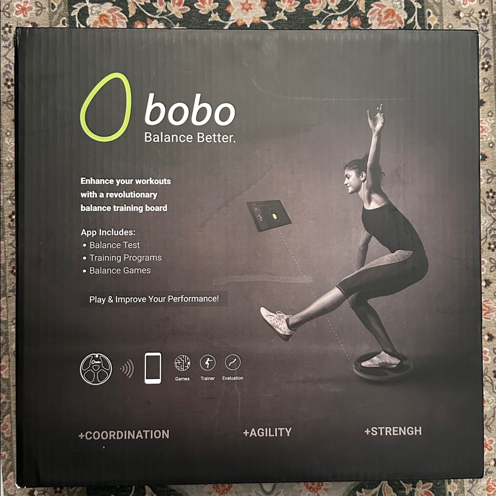 BoBo - Core Trainer Balance Board 2.0 (Black)